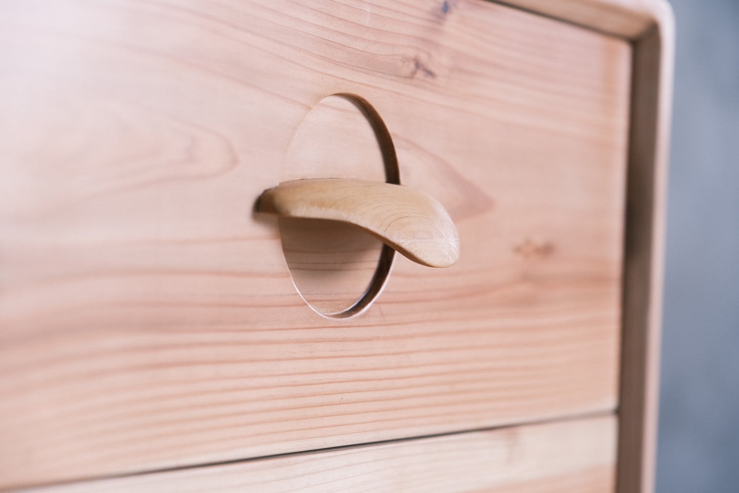 Japanese cedar night stand