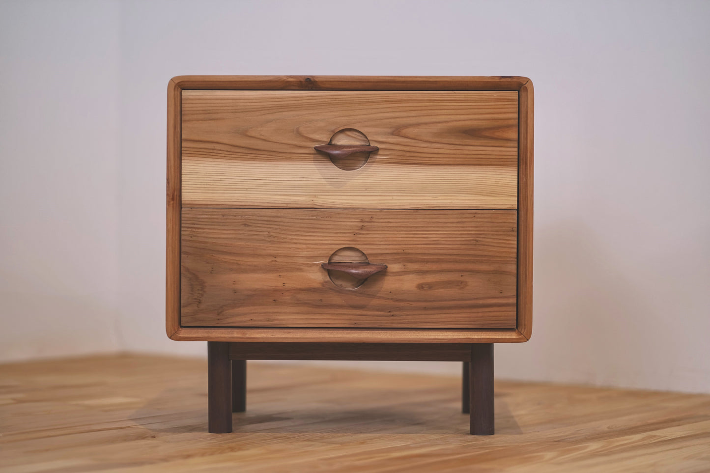 Japanese cedar night stand