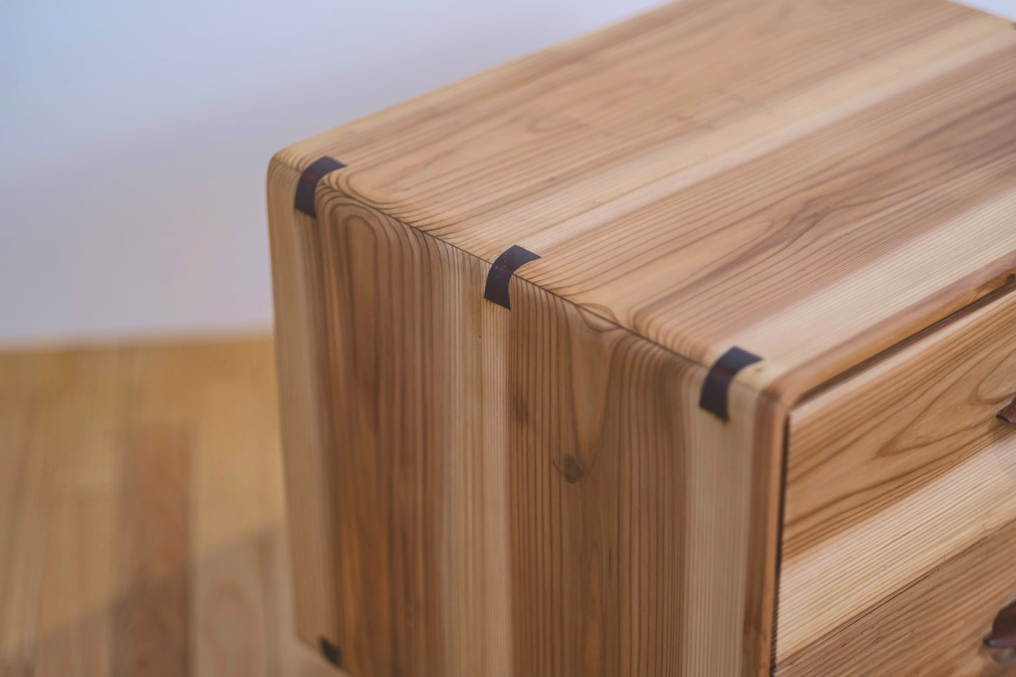 Japanese cedar night stand